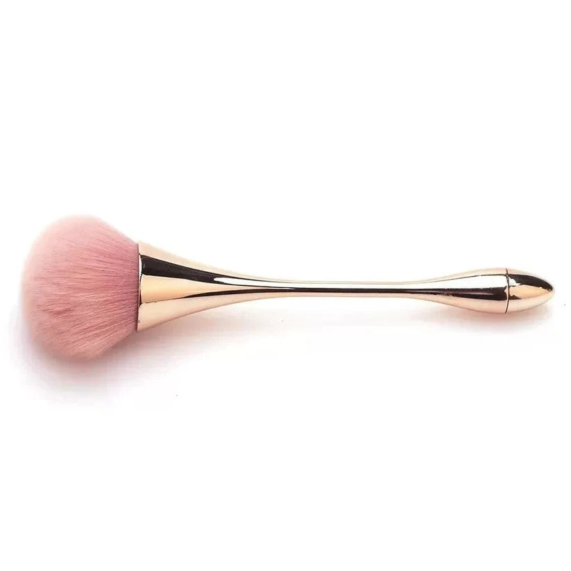 Rose Gold Makeup Brush – Large Loose Powder Brush